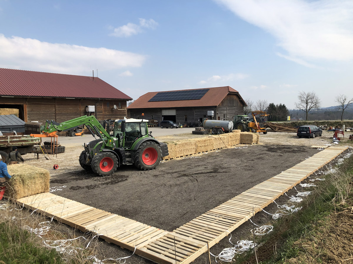 Halle 1 Palettenauflager